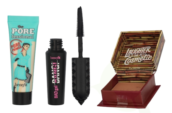 Benefit Icons Makeup Set 14 g The Porefessional Primer 7,5 ml / BADGal Bang! Mascara 4 g / Hoola Bronzer 2,5 g i gruppen SKØNHED & HELSE / Makeup / Værktøj & Makeup sæt / Makeup sæt hos TP E-commerce Nordic AB (D21759)