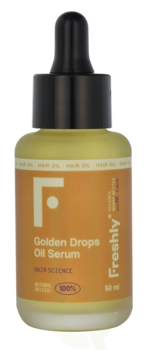 Freshly Cosmetics Golden Drops Oil Serum 50 ml i gruppen SKØNHED & HELSE / Hudpleje / Ansigt / Hudserum hos TP E-commerce Nordic AB (D21767)