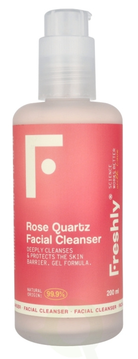 Freshly Cosmetics Rose Quartz Facial Cleanser 200 ml i gruppen SKØNHED & HELSE / Hudpleje / Ansigt / Rengøring hos TP E-commerce Nordic AB (D21814)