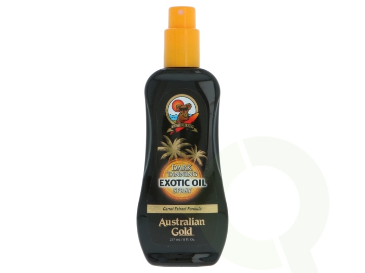 Australian Gold Exotic Oil Spray 237 ml Dark Tannin + Carrot Extract Formula i gruppen SKØNHED & HELSE / Hudpleje / Tanning / Solbeskyttelse hos TP E-commerce Nordic AB (D21826)