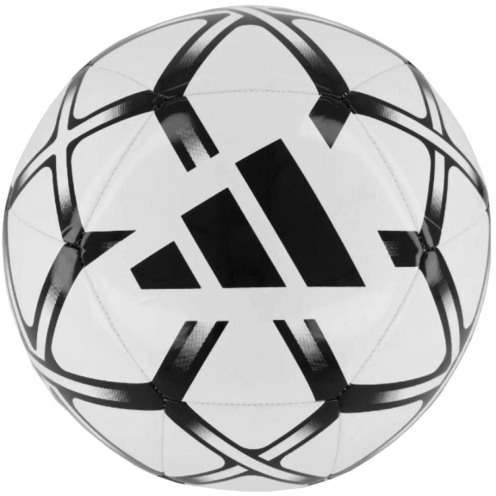 Adidas UEFA Starlancer Club fodbold størrelse 5 - hvid/sort i gruppen LEGETØJ, BØRN & BABY / Udeleg & Sport / Sport og spil hos TP E-commerce Nordic AB (D21861)