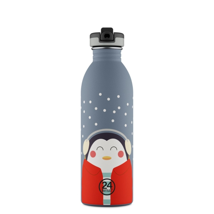 24Bottles Urban - Happy Penguin - 500 ml i gruppen SPORT, FRITID & HOBBY / Friluftsliv / Termokander & vandflasker hos TP E-commerce Nordic AB (D21871)