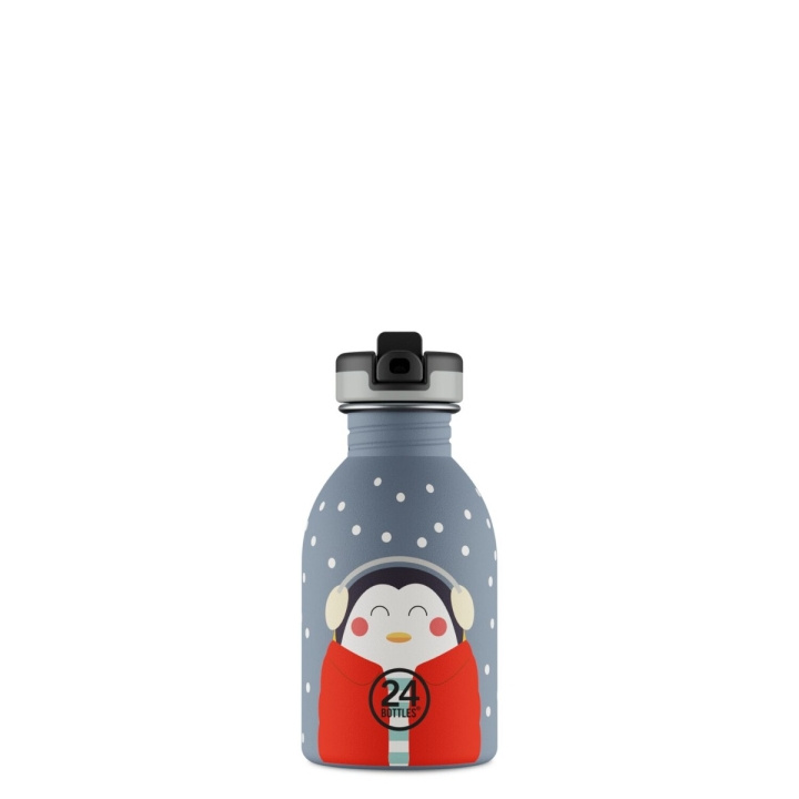 24Bottles Urban - Happy Penguin - 250 ml i gruppen SPORT, FRITID & HOBBY / Friluftsliv / Termokander & vandflasker hos TP E-commerce Nordic AB (D21873)