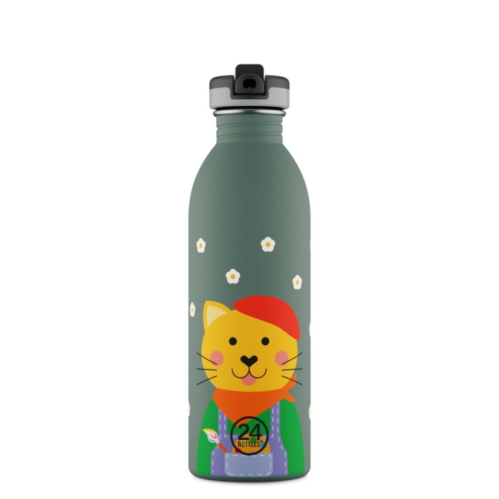 24Bottles Urban - Smart Cat - 500 ml i gruppen SPORT, FRITID & HOBBY / Friluftsliv / Termokander & vandflasker hos TP E-commerce Nordic AB (D21878)