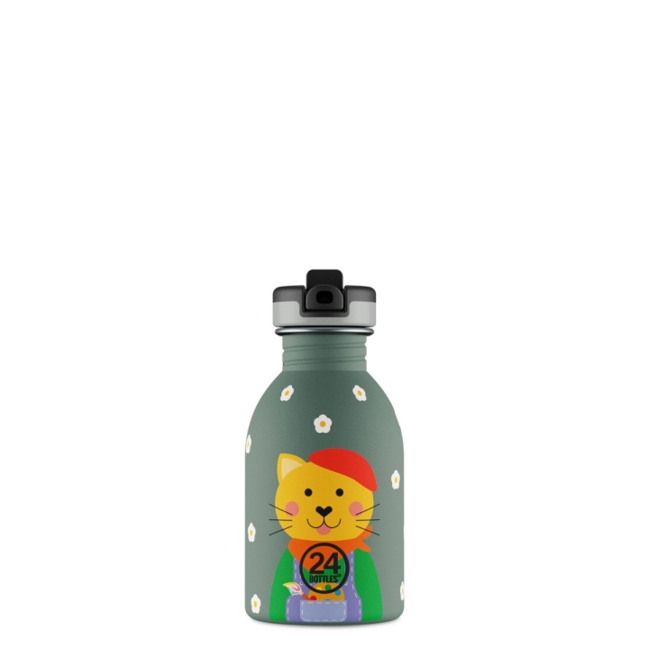 24Bottles Urban 250 ml - Smart Cat (24B970) i gruppen SPORT, FRITID & HOBBY / Friluftsliv / Termokander & vandflasker hos TP E-commerce Nordic AB (D21880)