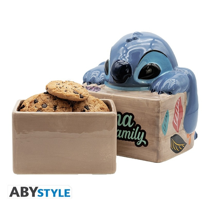 Abysse DISNEY - Kagedåse - Lilo & Stitch - Ohana i gruppen SPORT, FRITID & HOBBY / Sjove gadgets / Samlergenstande hos TP E-commerce Nordic AB (D21898)