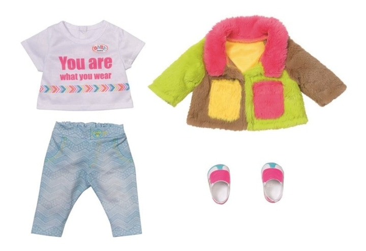 BABY Born Deluxe Colour Coat 43 cm (830154) i gruppen LEGETØJ, BØRN & BABY / Legetøj / Docks og tilbehør hos TP E-commerce Nordic AB (D21901)