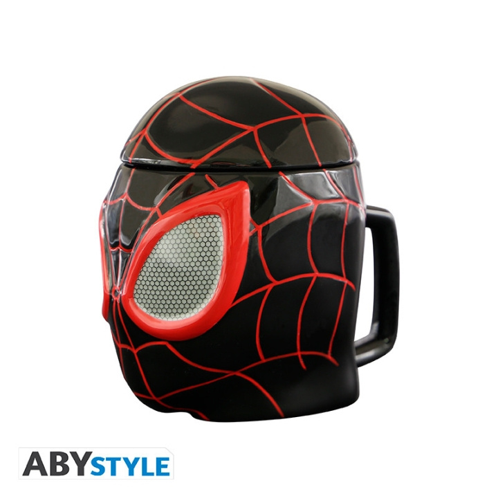 Abysse MARVEL - 3D-krus - Spider-Man Miles Morales i gruppen SPORT, FRITID & HOBBY / Sjove gadgets / Krus hos TP E-commerce Nordic AB (D21910)