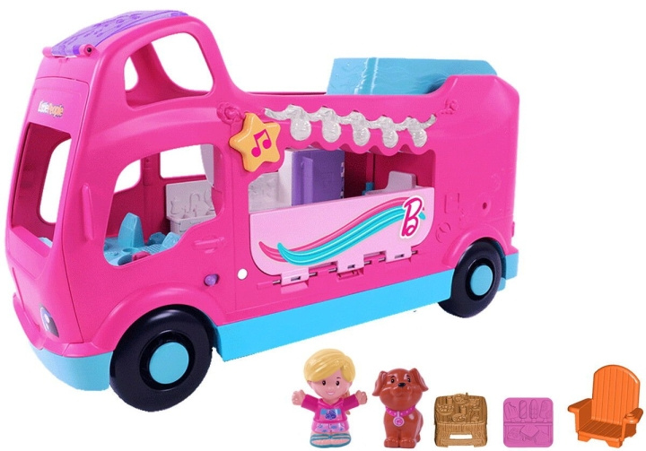Barbie Little Dreamcamper fra Little People (HYR85) i gruppen LEGETØJ, BØRN & BABY / Legetøj / Legesæt hos TP E-commerce Nordic AB (D21913)