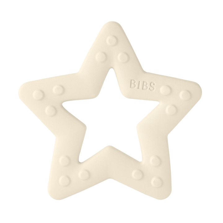 BIBS Baby Bitie Star Ivory - (3000216) i gruppen LEGETØJ, BØRN & BABY / Pleje, sundhed og hygiejne / Sutter & Tandringe hos TP E-commerce Nordic AB (D21940)