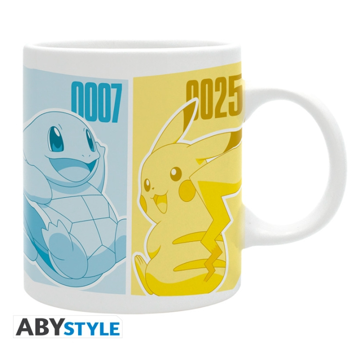 Abysse POKEMON-krus - Pikachu & Kanto-forretter - 320 ml i gruppen SPORT, FRITID & HOBBY / Sjove gadgets / Krus hos TP E-commerce Nordic AB (D21961)