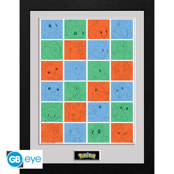 Abysse Indrammet print First Partner Grid - 30,5 x 40,6 cm i gruppen SPORT, FRITID & HOBBY / Sjove gadgets / Samlergenstande hos TP E-commerce Nordic AB (D21976)