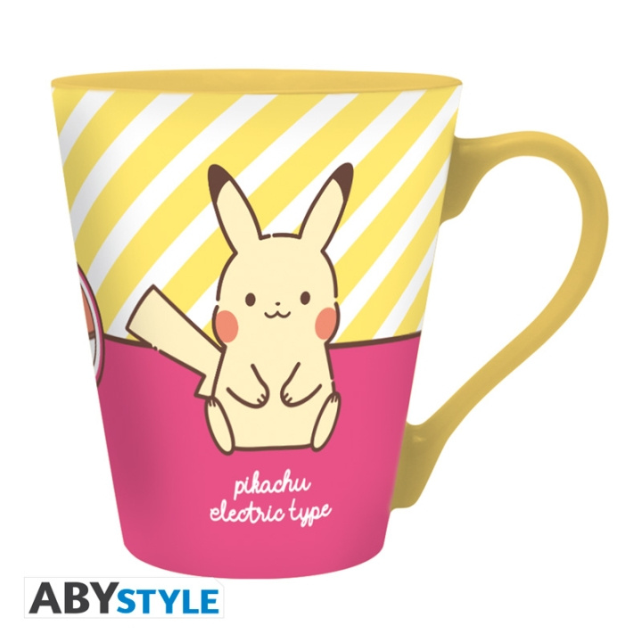 Abysse Pokémon-krus - Pikachu Electric - 250 ml i gruppen SPORT, FRITID & HOBBY / Sjove gadgets / Krus hos TP E-commerce Nordic AB (D21987)