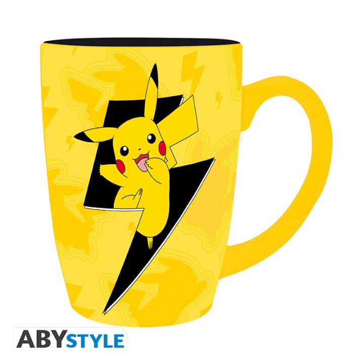 Abysse Pokémon-krus - Pikachu - 400 ml i gruppen SPORT, FRITID & HOBBY / Sjove gadgets / Krus hos TP E-commerce Nordic AB (D21988)