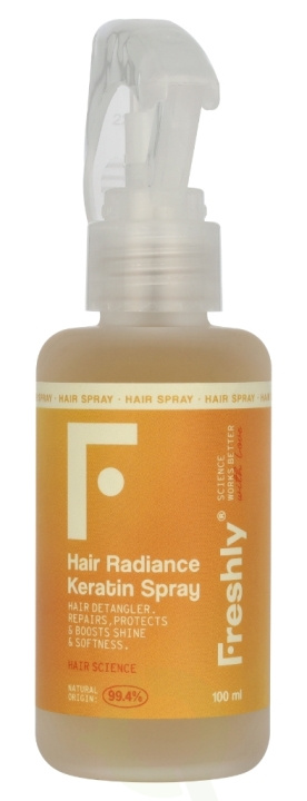 Freshly Cosmetics Hair Radiance Keratin Spray 100 ml i gruppen SKØNHED & HELSE / Hår og styling / Hårpleje / Hårserum hos TP E-commerce Nordic AB (D22060)