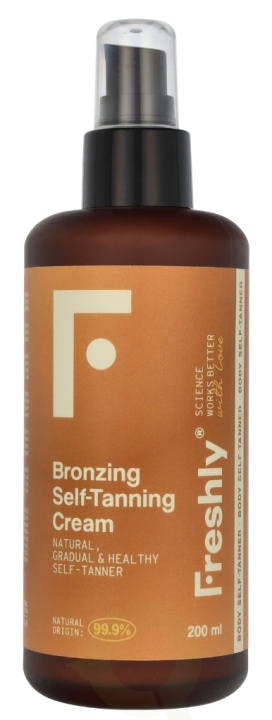 Freshly Cosmetics Bronzing Self-Tanning Cream 200 ml i gruppen SKØNHED & HELSE / Hudpleje / Tanning / Brun uden sol hos TP E-commerce Nordic AB (D22061)