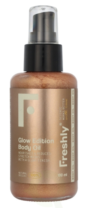Freshly Cosmetics Glow Edition Body Oil 100 ml i gruppen SKØNHED & HELSE / Hudpleje / Kropspleje / Body lotion hos TP E-commerce Nordic AB (D22062)