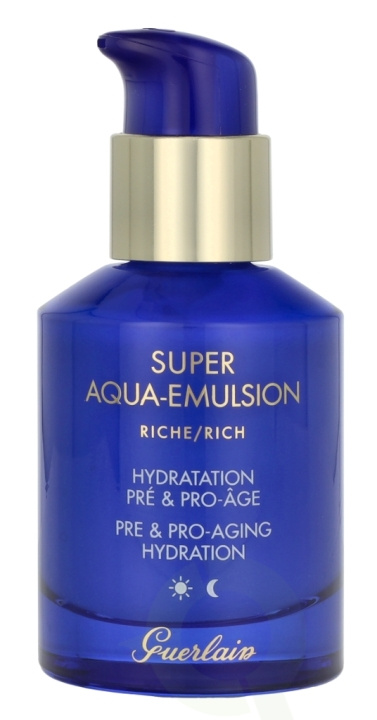 Guerlain Super Aqua-Emulsion - Rich 50 ml For All Skin Types i gruppen SKØNHED & HELSE / Hudpleje / Ansigt / Dagcreme hos TP E-commerce Nordic AB (D22110)
