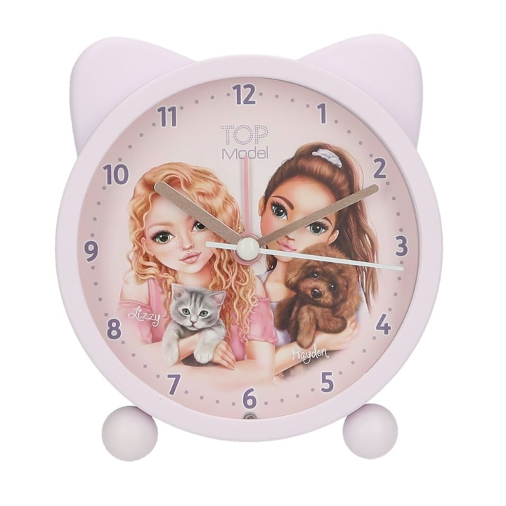 TOPModel Vækkeur KITTY og DOGGY - lilla - 11 cm (413548) i gruppen HJEM, HUS & HAVE / Ure og tællere / Vækkeure hos TP E-commerce Nordic AB (D22137)