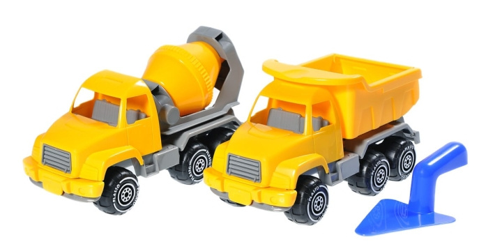 Plasto Byggesæt - 3 dele - 26 cm (1637000) i gruppen LEGETØJ, BØRN & BABY / Legetøj / Legetøjsbiler hos TP E-commerce Nordic AB (D22157)