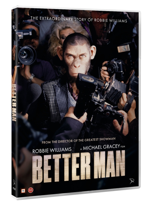 BETTER MAN i gruppen HJEMMEELEKTRONIK / Lyd & billede / Tv og tilbehør / Film / DVD hos TP E-commerce Nordic AB (D22187)