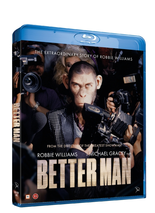 BETTER MAN i gruppen HJEMMEELEKTRONIK / Lyd & billede / Tv og tilbehør / Film / Blu-ray hos TP E-commerce Nordic AB (D22188)