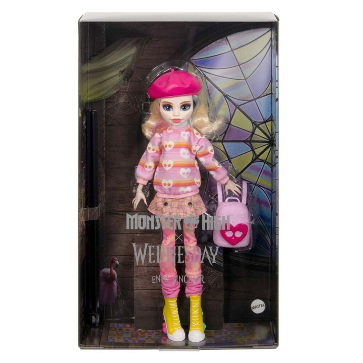 Monster High Monster High x Wednesday Enid dukke - (218-2460) i gruppen LEGETØJ, BØRN & BABY / Legetøj / Docks og tilbehør hos TP E-commerce Nordic AB (D22189)