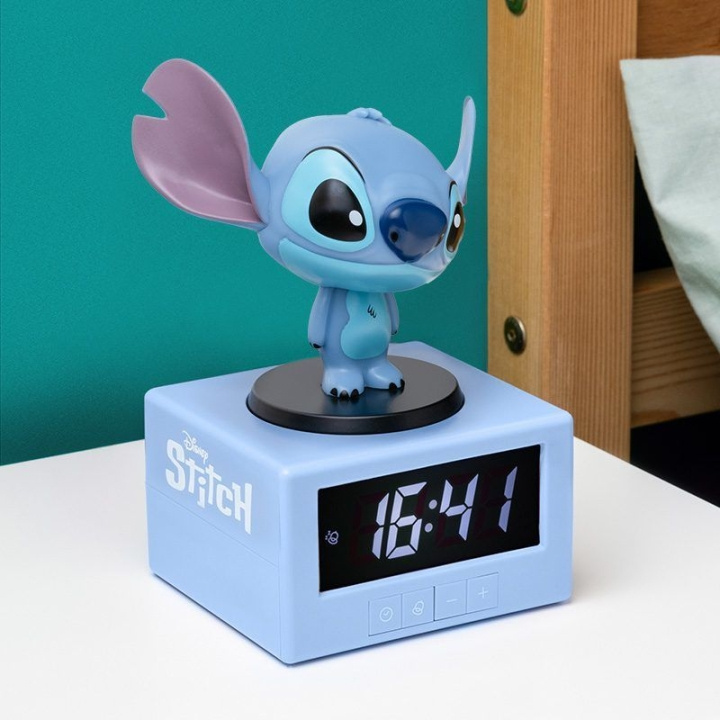 Paladone Vækkeur med Stitch-ikon i gruppen HJEM, HUS & HAVE / Ure og tællere / Vækkeure hos TP E-commerce Nordic AB (D22206)
