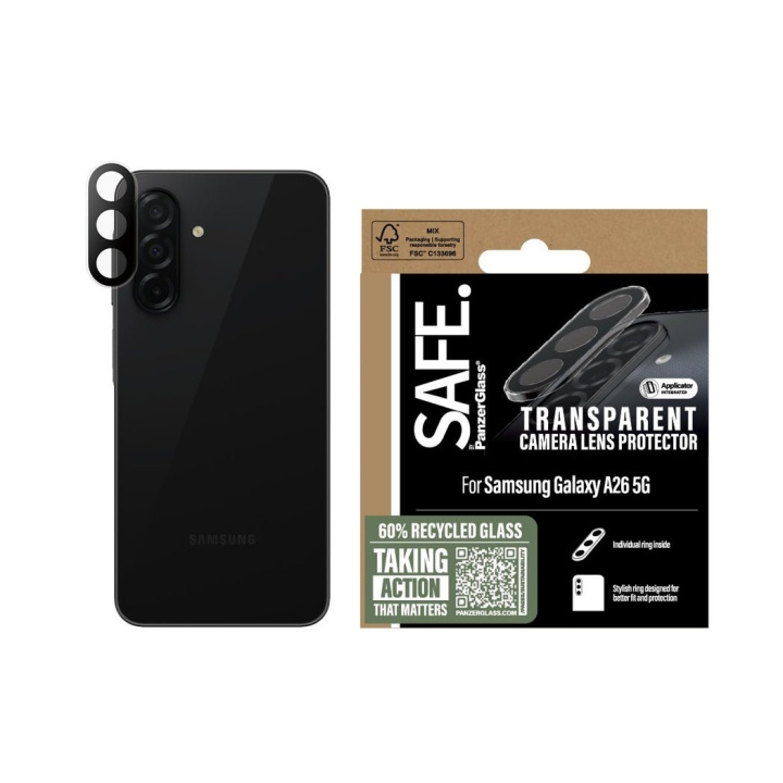 Panzer Glas - SAFE kameralinsebeskytter TRNSP Galaxy new A26 5G i gruppen SMARTPHONES & TABLETS / Mobil Beskyttelse / Samsung hos TP E-commerce Nordic AB (D22215)