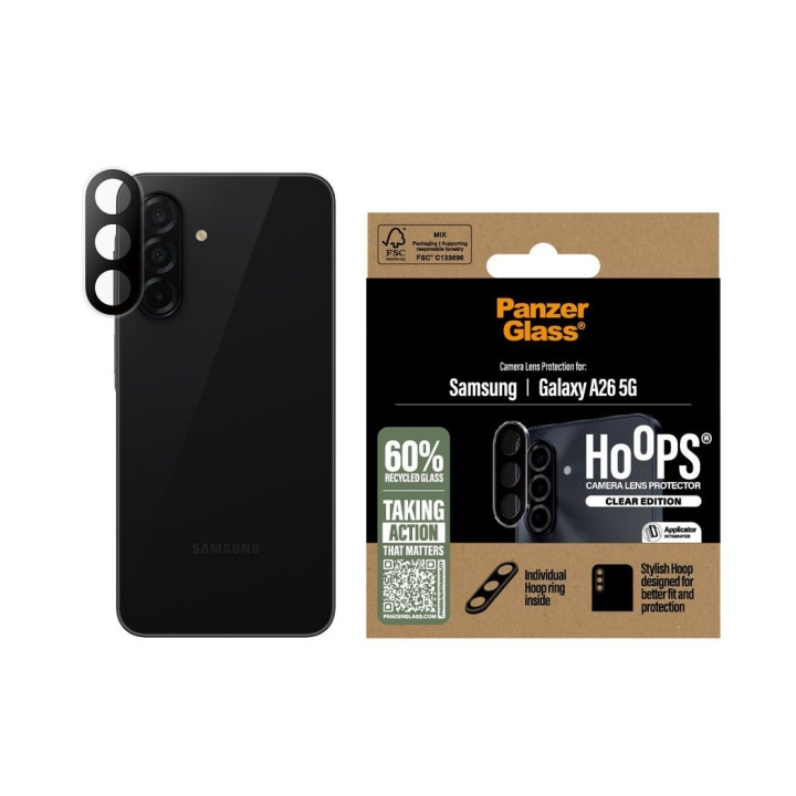 Panzer Glas - Hoops TRNSP Linsebeskytter Galaxy new A25 5G i gruppen SMARTPHONES & TABLETS / Mobil Beskyttelse / Samsung hos TP E-commerce Nordic AB (D22224)