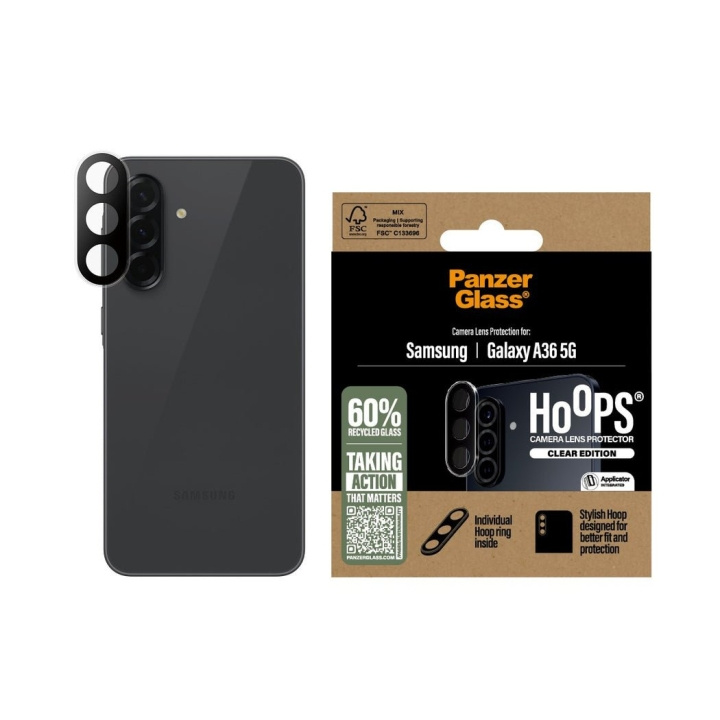 Panzer Glas - Hoops TRNSP Linsebeskytter Galaxy new A35 5G i gruppen SMARTPHONES & TABLETS / Mobil Beskyttelse / Samsung hos TP E-commerce Nordic AB (D22225)