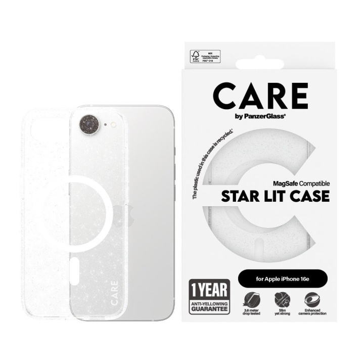 PanzerGlass CARE by PanzerGlass - Etui - MagSafe - iPhone 16e i gruppen SMARTPHONES & TABLETS / Mobil Beskyttelse / Apple / iPhone 16 hos TP E-commerce Nordic AB (D22229)
