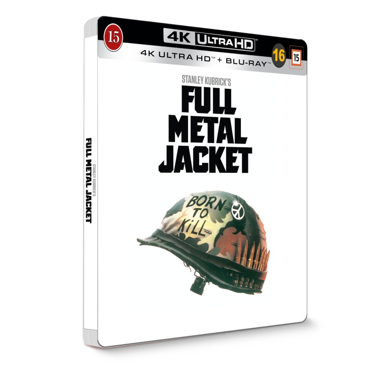 FULL METAL JACKET STEELBOOK - LIMITED EDITION - i gruppen HJEMMEELEKTRONIK / Lyd & billede / Tv og tilbehør / Film / Blu-ray hos TP E-commerce Nordic AB (D22261)