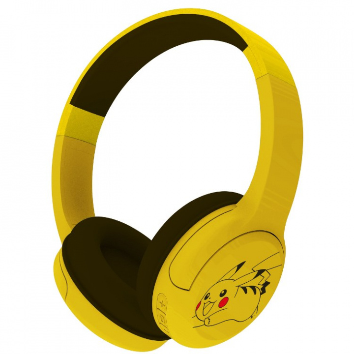 OTL POKEMON PIKACHU - CORE WIRELESS HEADPHONES (Bluetooth) i gruppen HJEMMEELEKTRONIK / Lyd & billede / Hovedtelefoner & Tilbehør / Hovedtelefoner hos TP E-commerce Nordic AB (D22288)