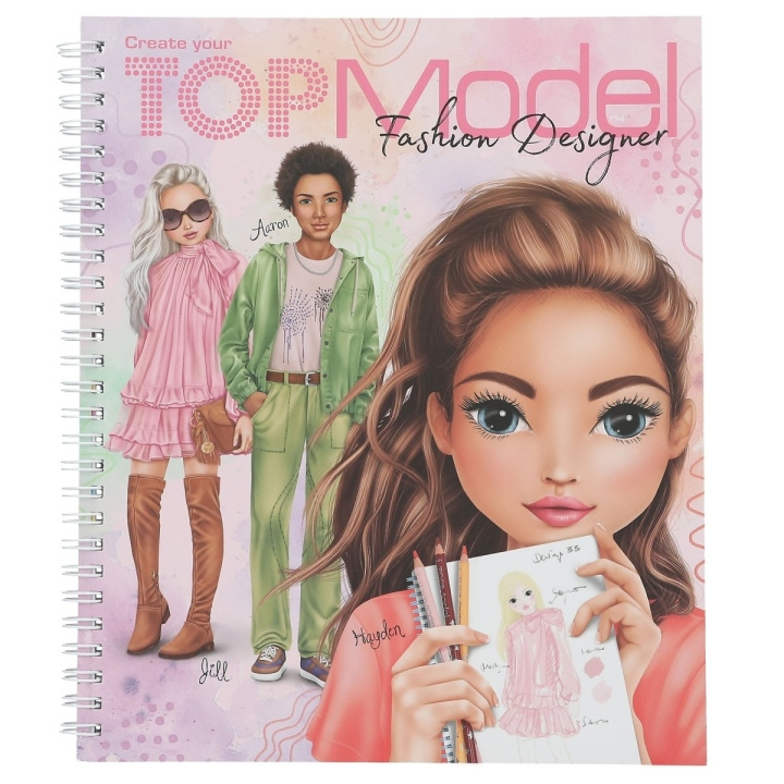 TOPModel Create Your TOPModel Malebog - (413582) i gruppen LEGETØJ, BØRN & BABY / Legetøj / Hobbyartikler hos TP E-commerce Nordic AB (D22299)