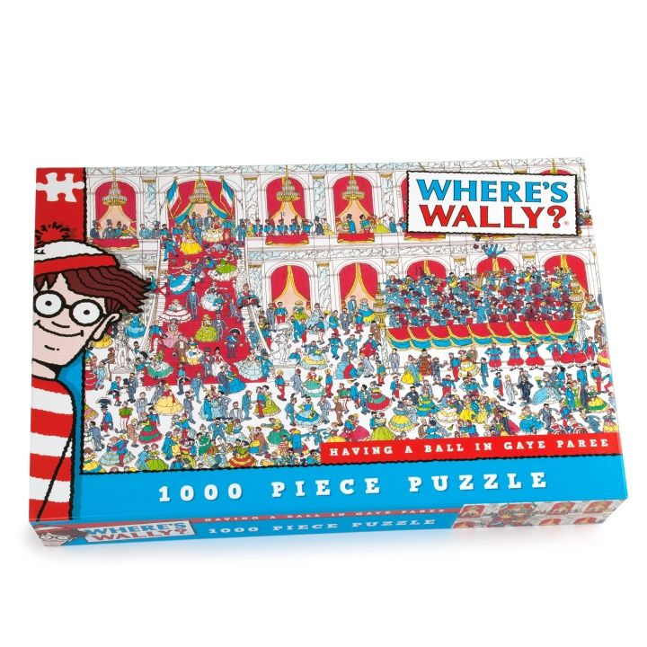 University Games Hvor er Wally - Har det sjovt i Gaye Paree - 1000 brikker (710-5975) i gruppen LEGETØJ, BØRN & BABY / Legetøj / børns puslespil hos TP E-commerce Nordic AB (D22319)