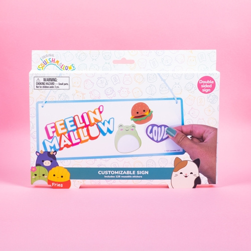 Squishmallows Værelsesskilt med vægdekorationer i gruppen SPORT, FRITID & HOBBY / Sjove gadgets / Samlergenstande hos TP E-commerce Nordic AB (D22350)
