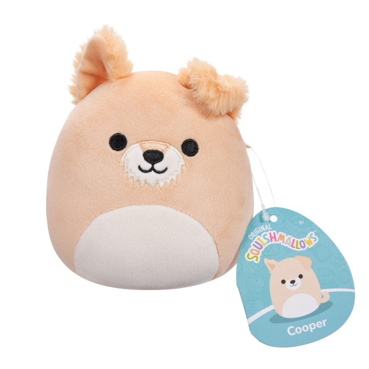 Squishmallows 19 cm - Cooper Hund i gruppen LEGETØJ, BØRN & BABY / Babyleg (0-3 år) / Tøjdyr hos TP E-commerce Nordic AB (D22376)