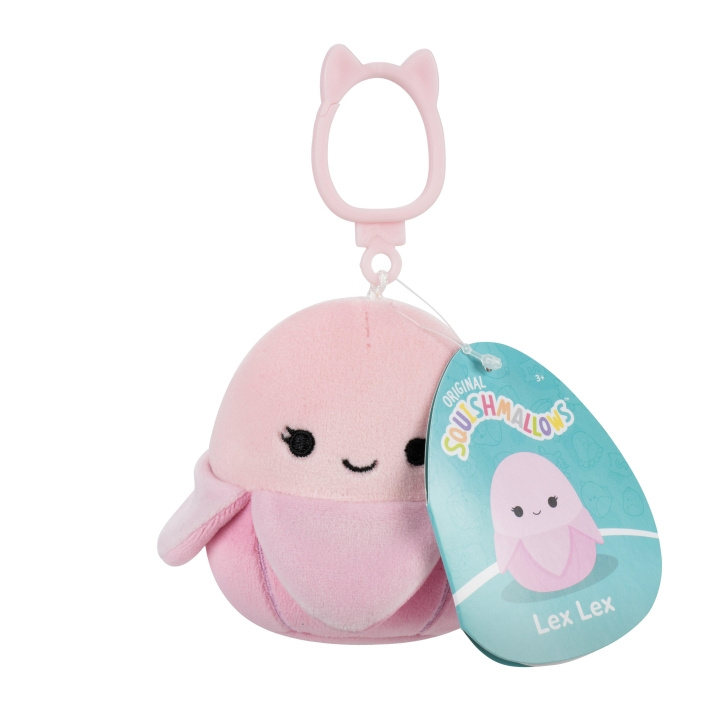 Squishmallows 9 cm - Clip On - Lex Lex Pastel Pink Banana i gruppen LEGETØJ, BØRN & BABY / Babyleg (0-3 år) / Tøjdyr hos TP E-commerce Nordic AB (D22394)