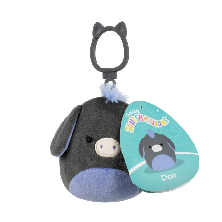Squishmallows 9 cm - Clip On - Æsel i gruppen LEGETØJ, BØRN & BABY / Babyleg (0-3 år) / Tøjdyr hos TP E-commerce Nordic AB (D22398)