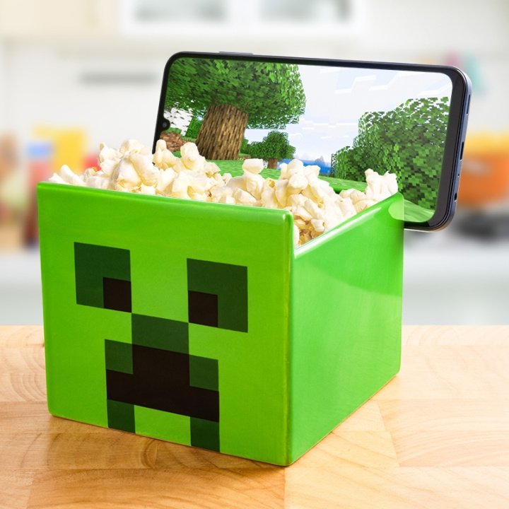 Paladone Minecraft Creeper Streaming Snack Bowl i gruppen SPORT, FRITID & HOBBY / Sjove gadgets / Sjove gadgets hos TP E-commerce Nordic AB (D22407)