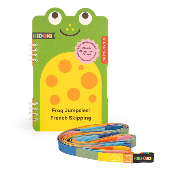 Kikkerland Kidoki FrogJumpsies fransk sjipning - (KID51-F) i gruppen LEGETØJ, BØRN & BABY / Udeleg & Sport / Sport og spil hos TP E-commerce Nordic AB (D22476)