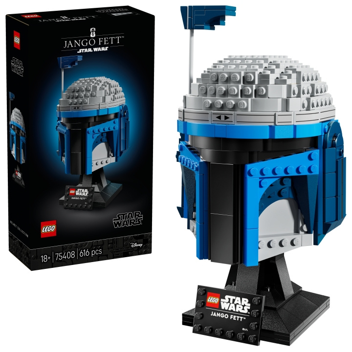 LEGO Star Wars TM - Jango Fett™-hjelm (75408) i gruppen LEGETØJ, BØRN & BABY / Legetøj / Bygge legesager / Lego hos TP E-commerce Nordic AB (D22495)