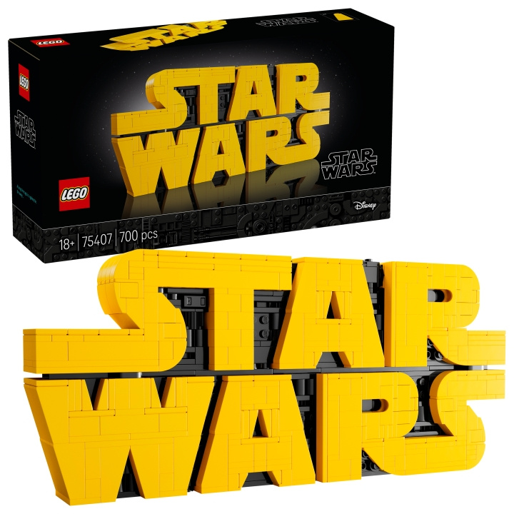 LEGO Star Wars TM - Murstensbygget Star Wars™-logo (75407) i gruppen LEGETØJ, BØRN & BABY / Legetøj / Bygge legesager / Lego hos TP E-commerce Nordic AB (D22496)