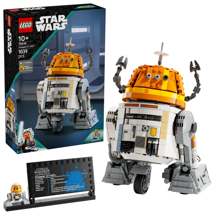 LEGO Star Wars TM - Chopper (C1-10P)™ Astromech Droid (75416) i gruppen LEGETØJ, BØRN & BABY / Legetøj / Bygge legesager / Lego hos TP E-commerce Nordic AB (D22497)