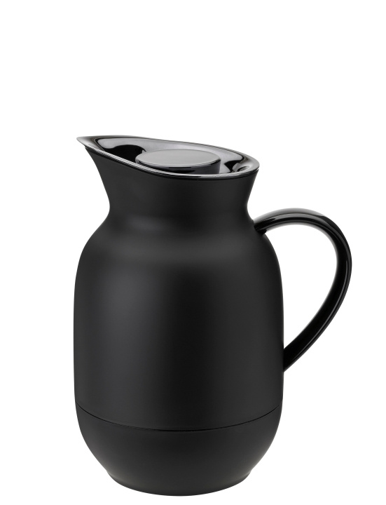Stelton Amphora vakuumkande 1 L (blød sort) i gruppen SPORT, FRITID & HOBBY / Friluftsliv / Termokander & vandflasker hos TP E-commerce Nordic AB (D22502)
