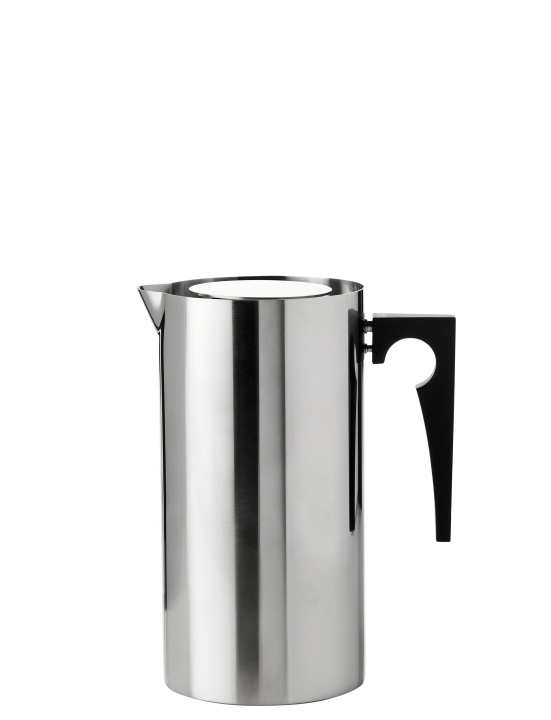 Stelton Arne Jacobsen Cylinda French Press 1 L (Stål) i gruppen HJEM, HUS & HAVE / Husholdningsapparater / Kaffe og espresso / Kaffemaskiner hos TP E-commerce Nordic AB (D22504)