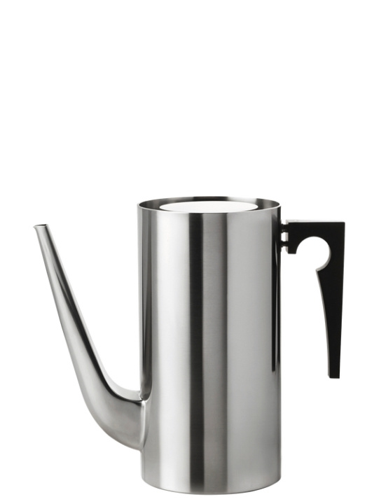 Stelton Arne Jacobsen Cylinda kaffekande 1,5 L (stål) i gruppen HJEM, HUS & HAVE / Husholdningsapparater / Kaffe og espresso hos TP E-commerce Nordic AB (D22505)