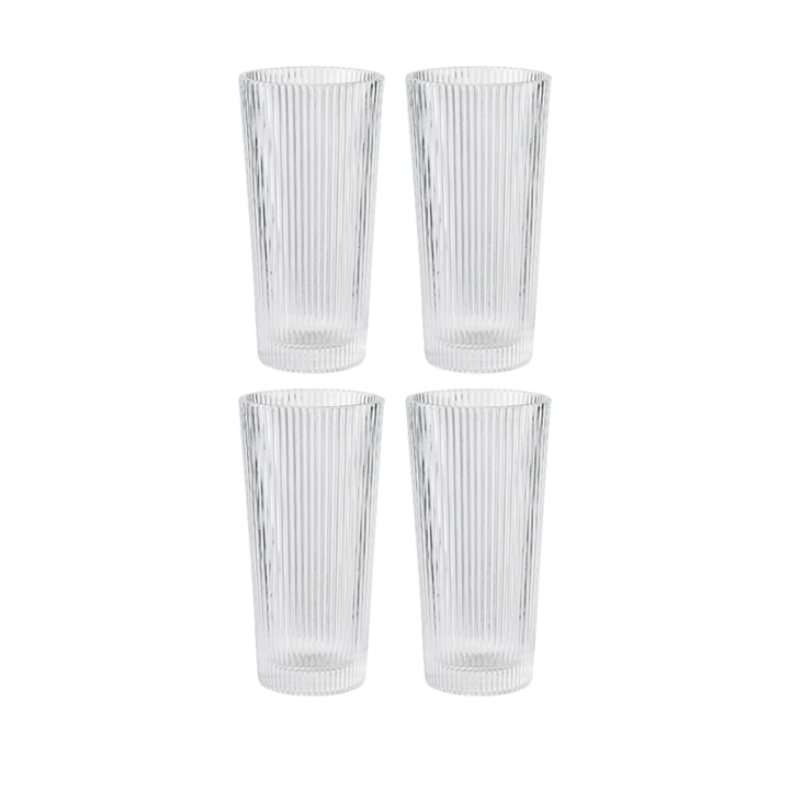 Stelton Pilastro lange glas 30 cl (4 stk.) i gruppen HJEM, HUS & HAVE / Køkkenredskaber / Vin & Drink Tilbehør hos TP E-commerce Nordic AB (D22511)