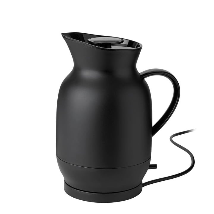 Stelton Amphora elkedel 1,2 L (blød sort) i gruppen HJEM, HUS & HAVE / Husholdningsapparater / Vand & Juice / Elkedel hos TP E-commerce Nordic AB (D22520)